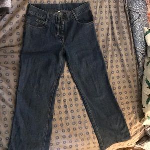 Vintage four button denim jeans